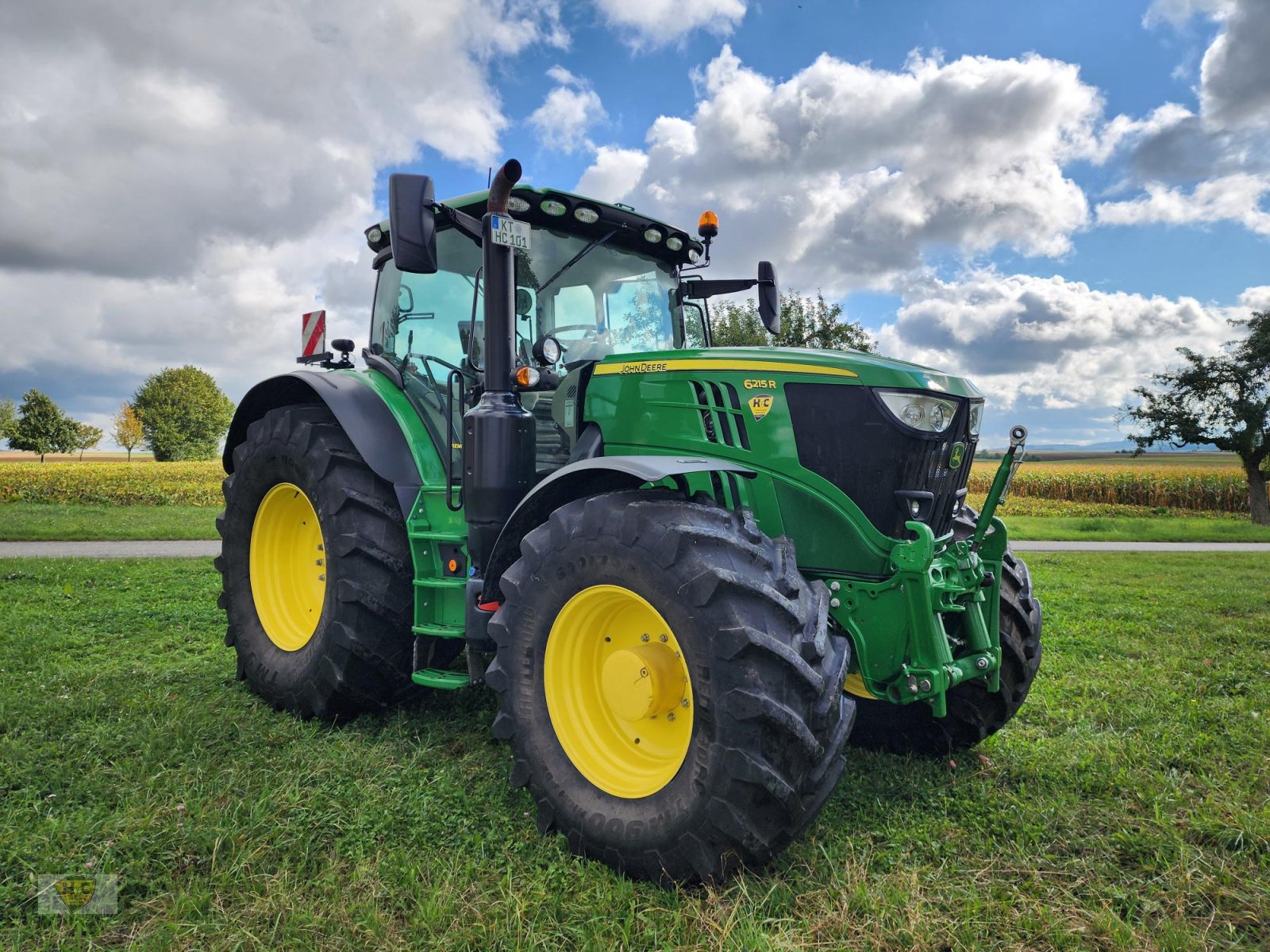 Traktor typu John Deere 6215R Pro AutoTrac, Gebrauchtmaschine v Willanzheim (Obrázek 2)