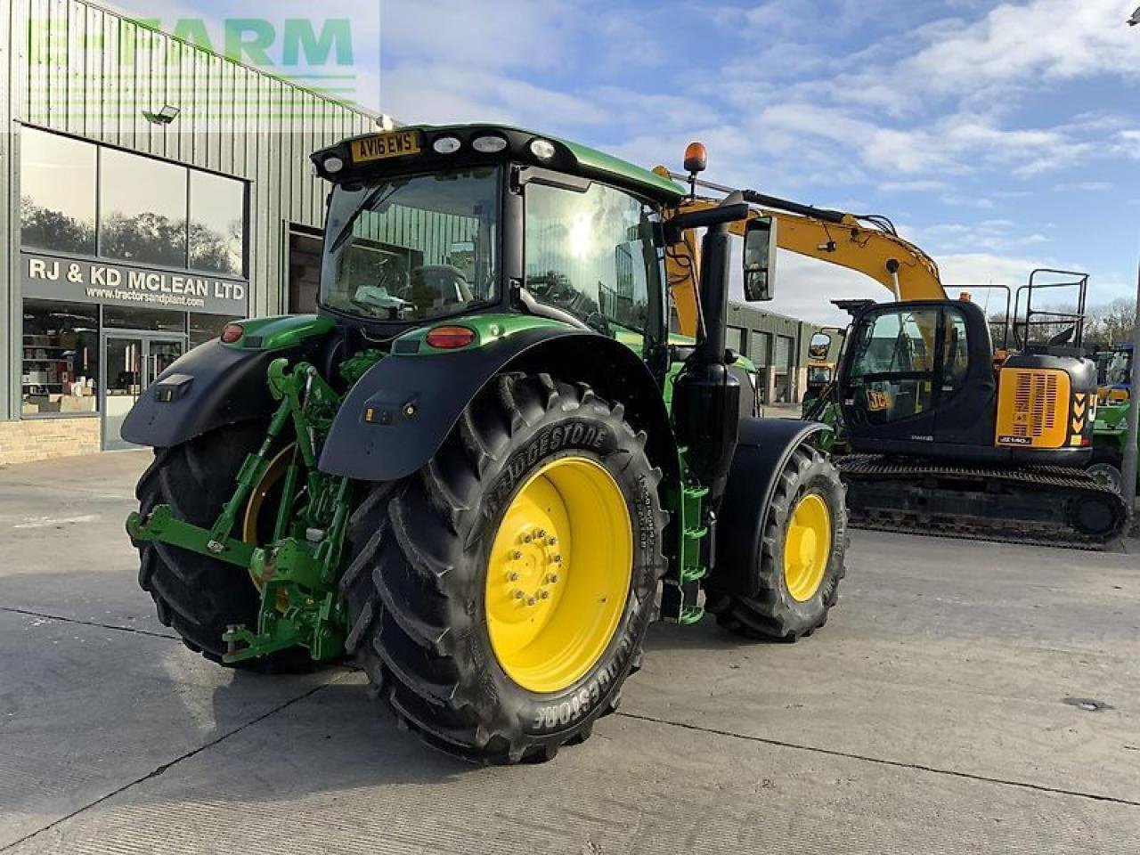 Traktor a típus John Deere 6215r tractor (st21410), Gebrauchtmaschine ekkor: SHAFTESBURY (Kép 9)