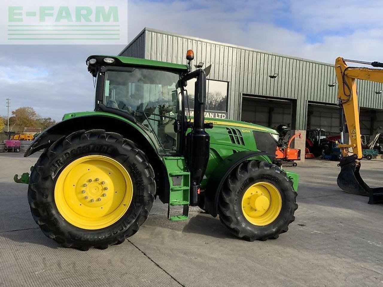 Traktor a típus John Deere 6215r tractor (st21410), Gebrauchtmaschine ekkor: SHAFTESBURY (Kép 10)