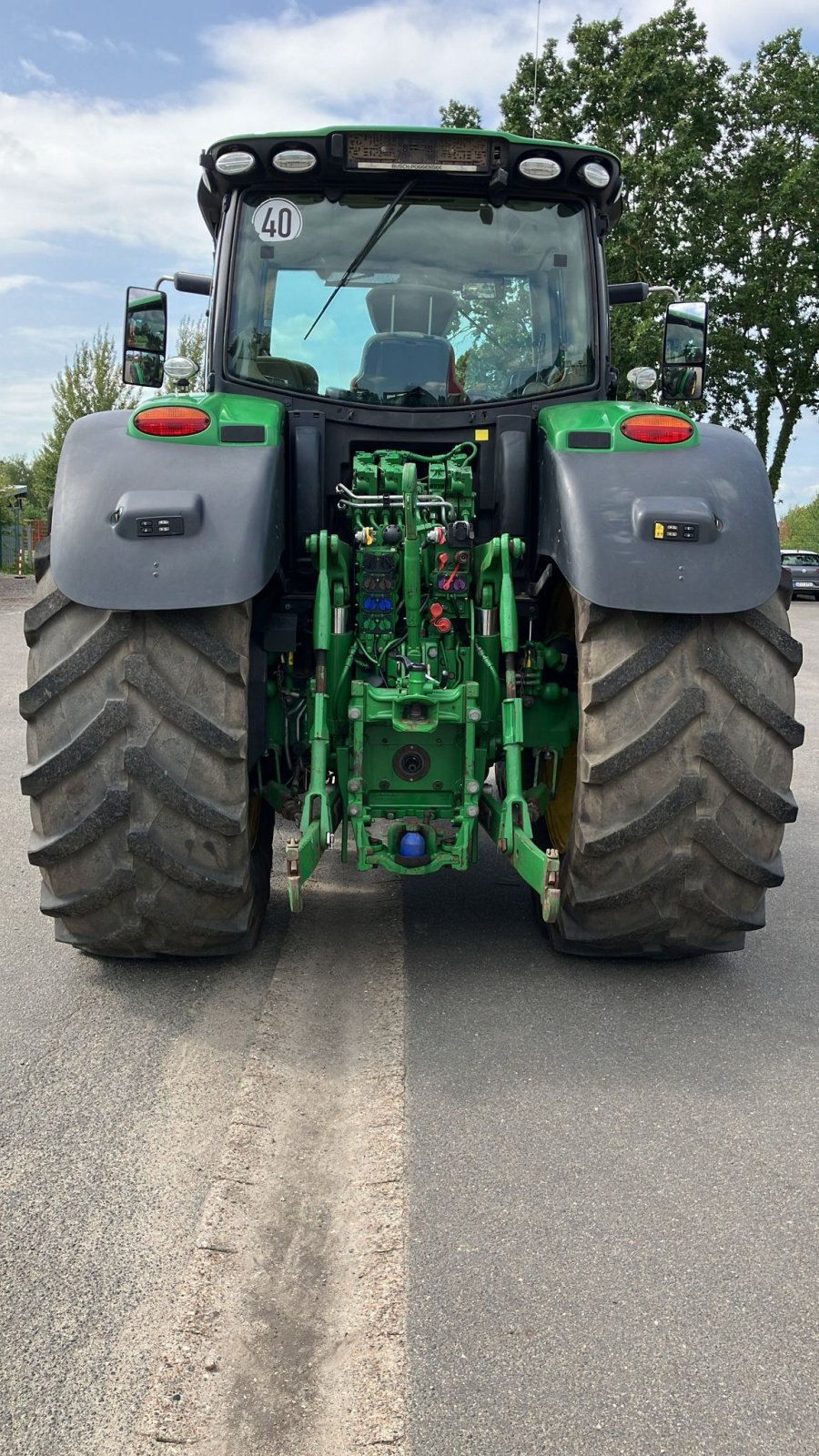 Traktor типа John Deere 6215R, Gebrauchtmaschine в Itzehoe (Фотография 8)