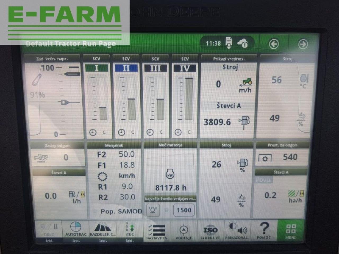 Traktor del tipo John Deere 6215r, Gebrauchtmaschine en GROBELNO (Imagen 17)