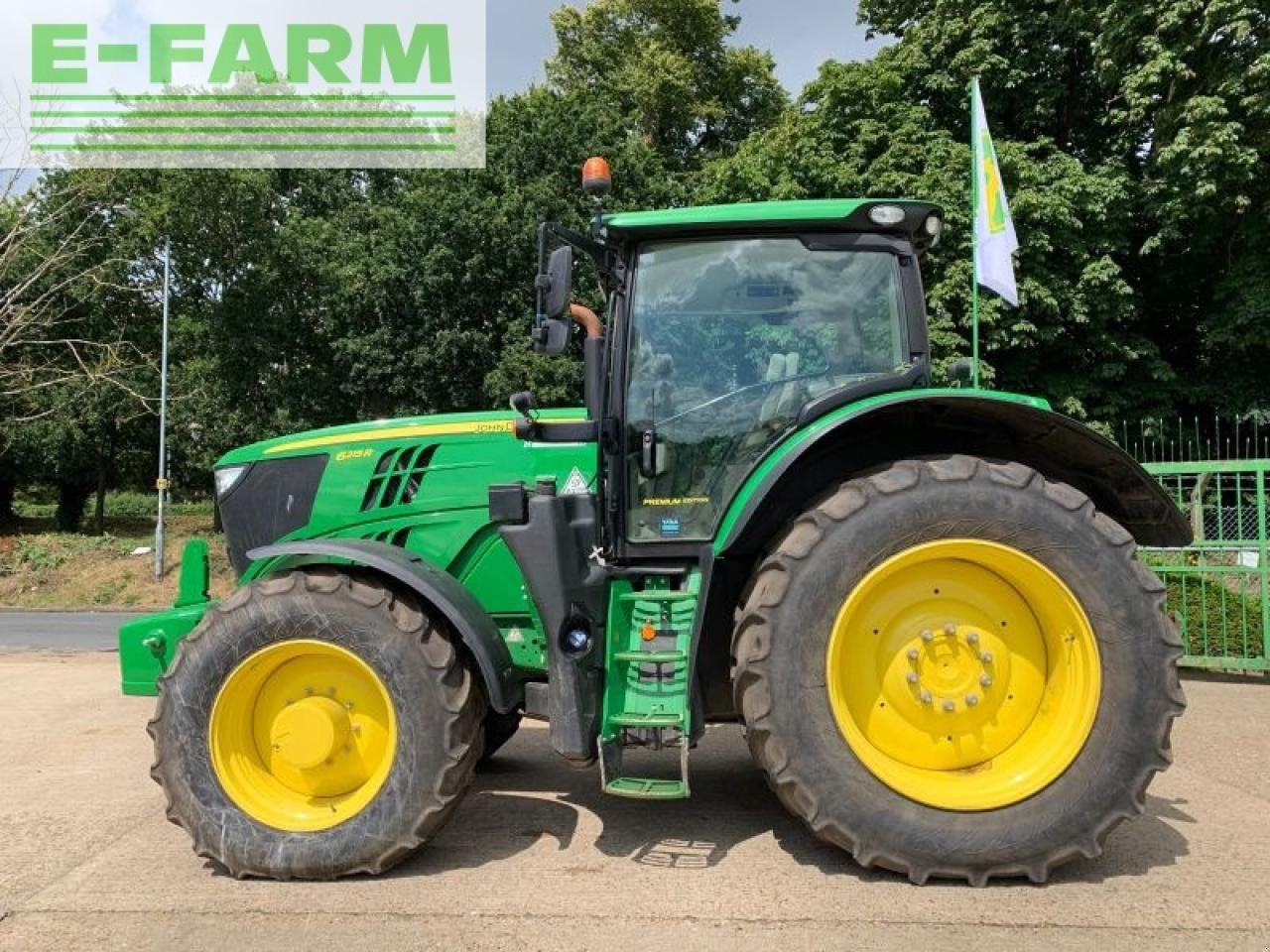 Traktor del tipo John Deere 6215r, Gebrauchtmaschine en Norwich (Imagen 10)