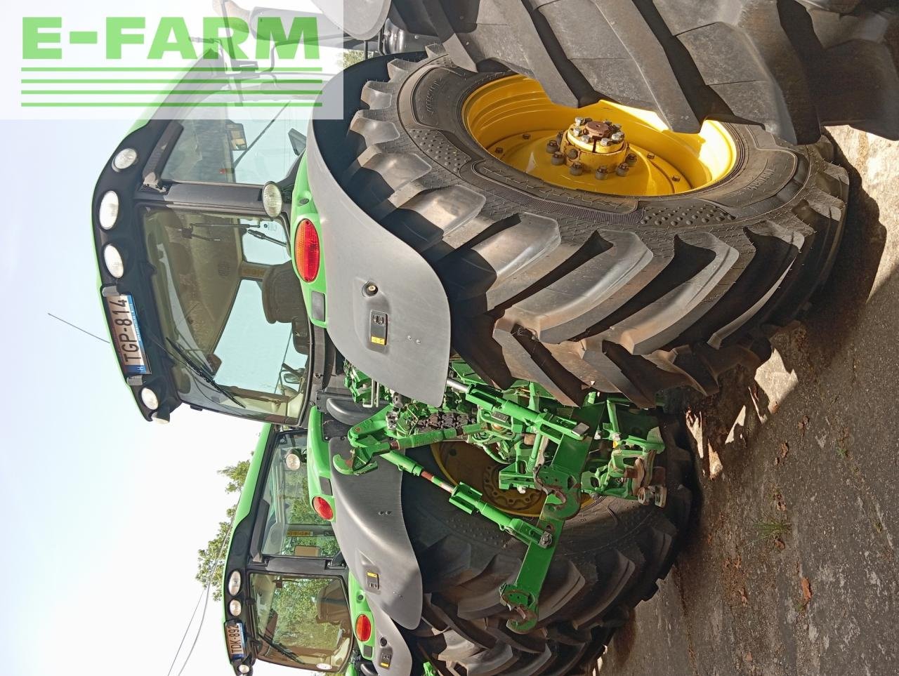 Traktor Türe ait John Deere 6215R, Gebrauchtmaschine içinde Hamburg (resim 3)