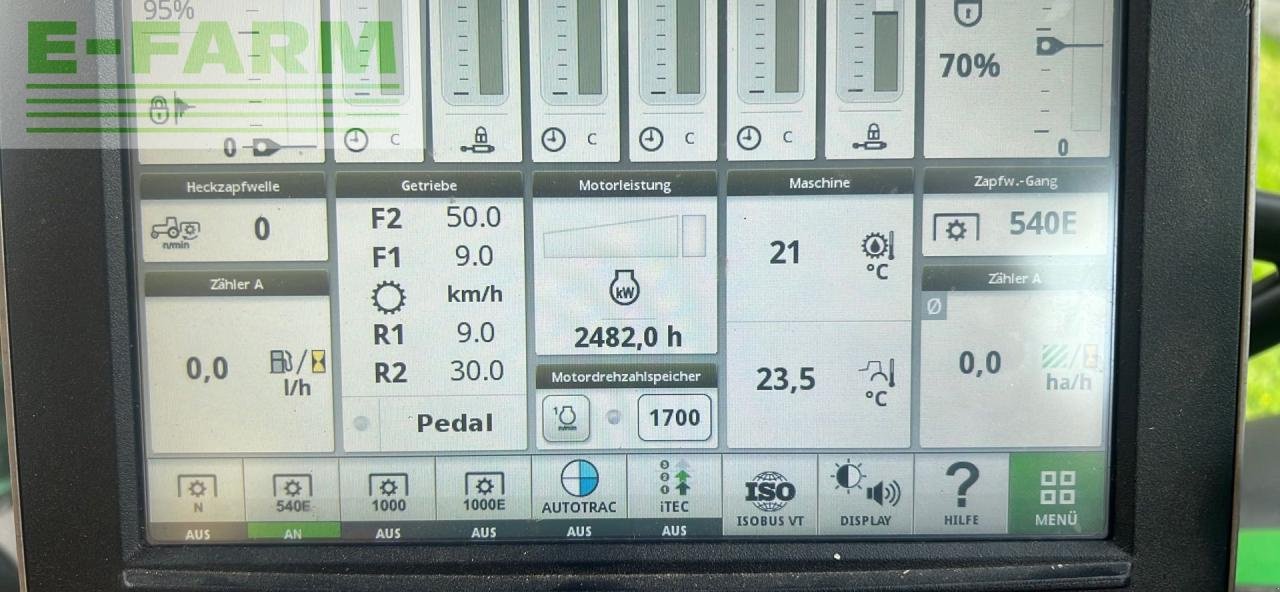 Traktor Türe ait John Deere 6215R, Gebrauchtmaschine içinde REDLHAM (resim 23)