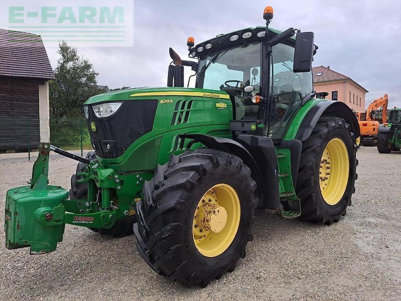 Traktor Türe ait John Deere 6215r, Gebrauchtmaschine içinde GROBELNO (resim 3)