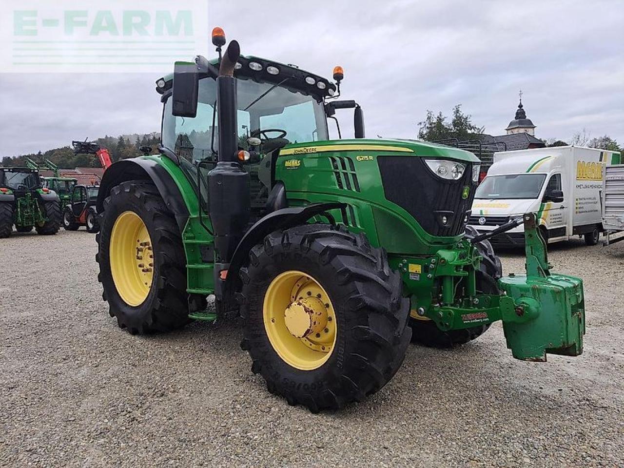 Traktor typu John Deere 6215r, Gebrauchtmaschine w GROBELNO (Zdjęcie 1)