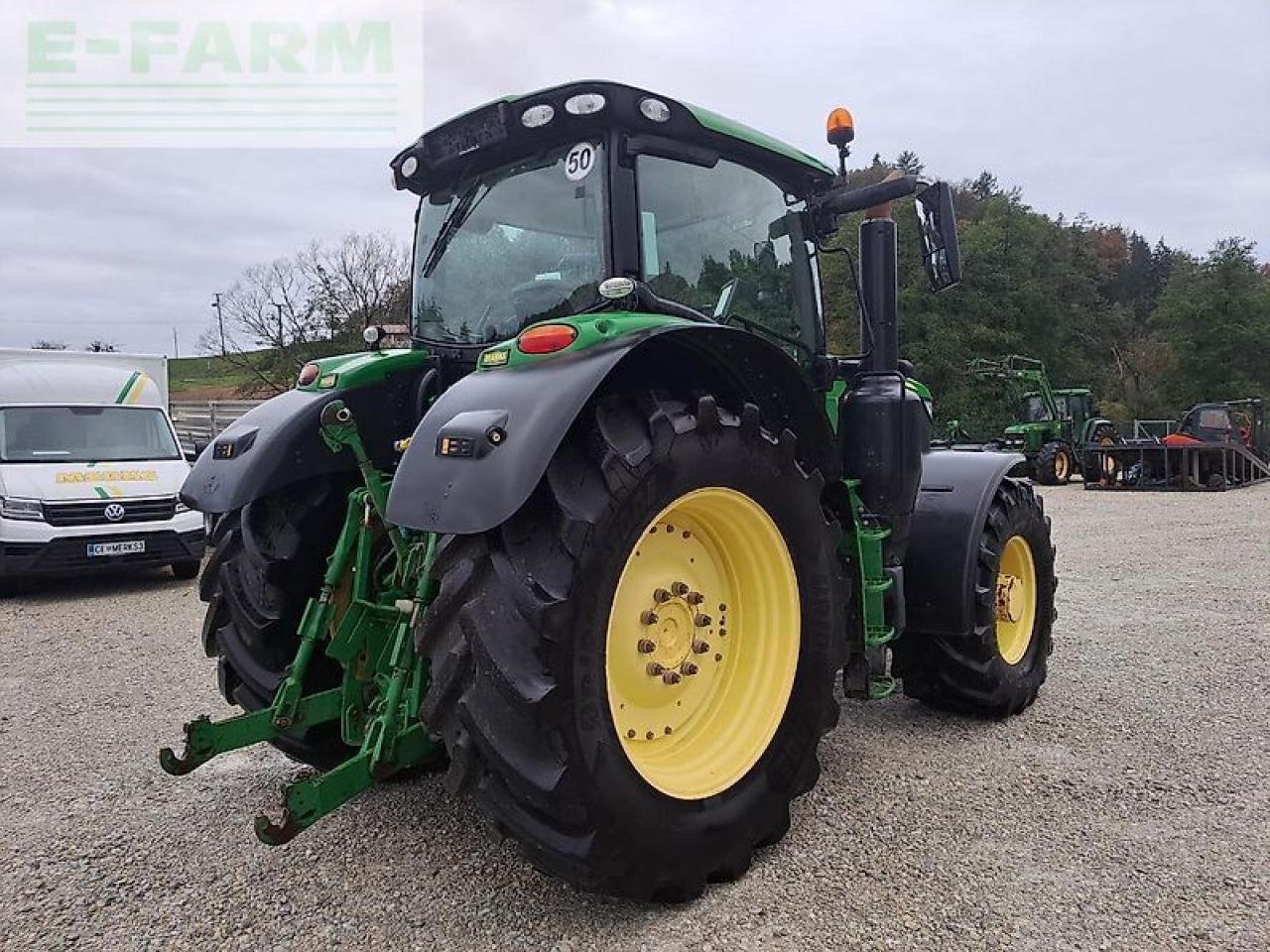 Traktor Türe ait John Deere 6215r, Gebrauchtmaschine içinde GROBELNO (resim 8)