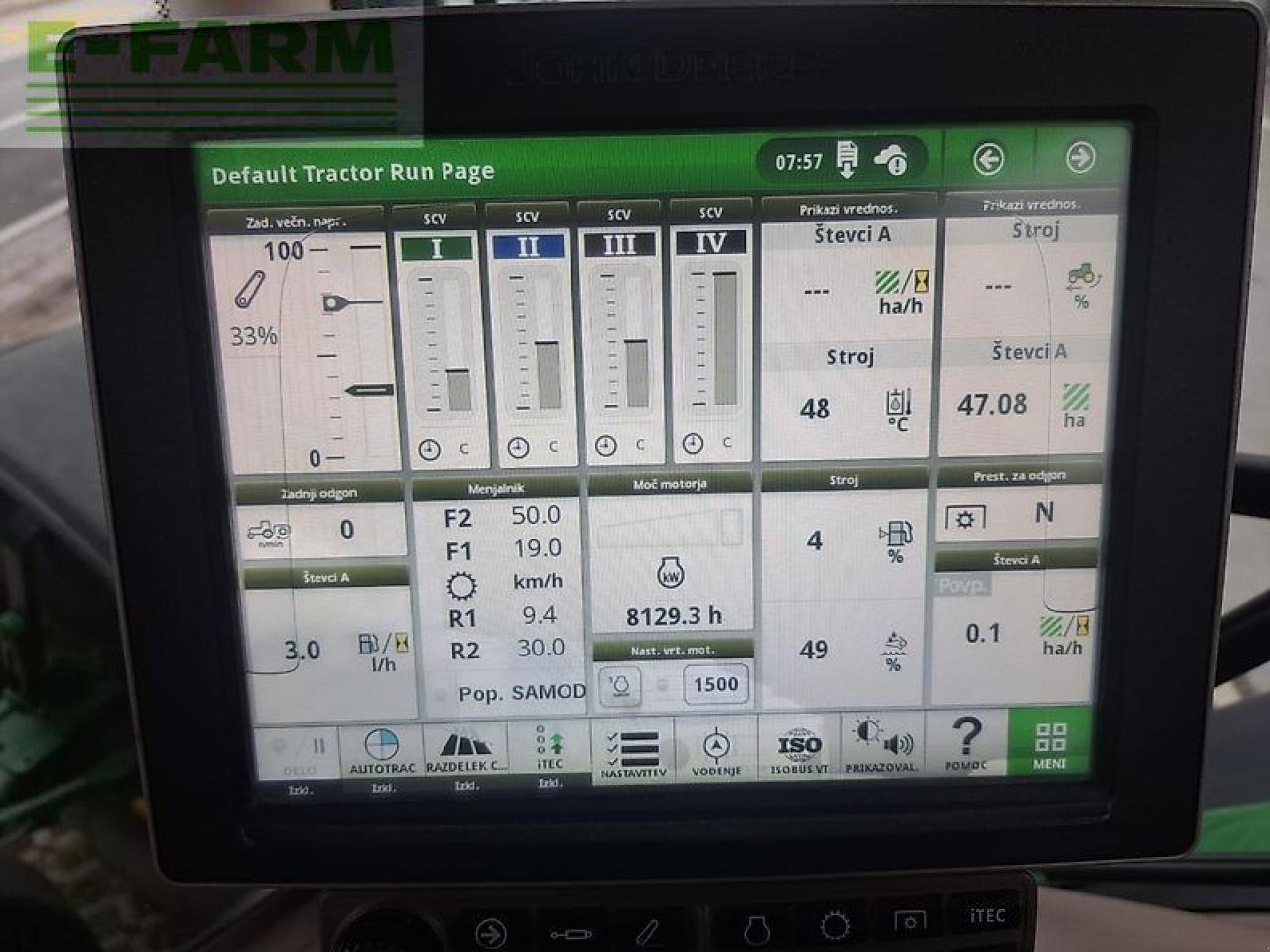 Traktor del tipo John Deere 6215r, Gebrauchtmaschine en GROBELNO (Imagen 15)