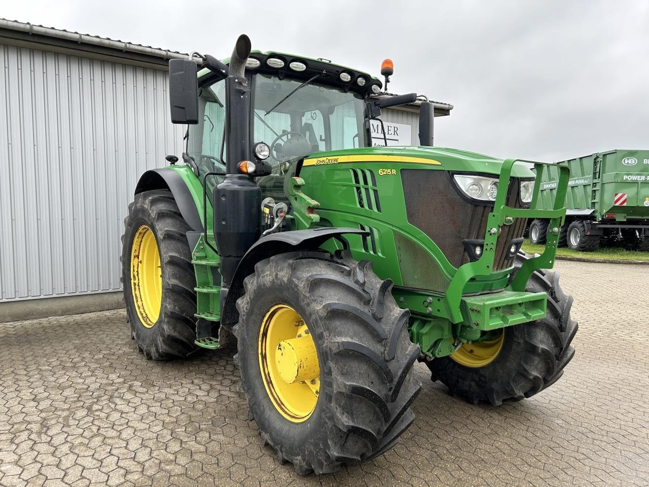 Traktor Türe ait John Deere 6215R, Gebrauchtmaschine içinde Redsted M (resim 8)