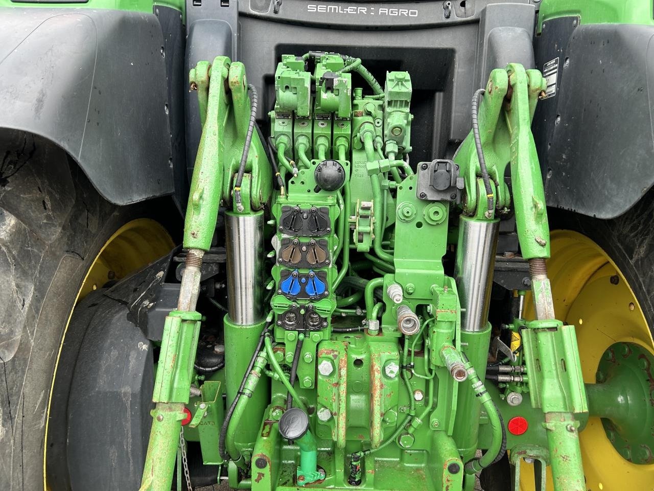 Traktor Türe ait John Deere 6215R, Gebrauchtmaschine içinde Redsted M (resim 6)