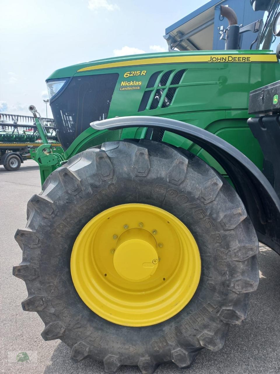 Traktor a típus John Deere 6215R, Gebrauchtmaschine ekkor: Hofheim (Kép 8)