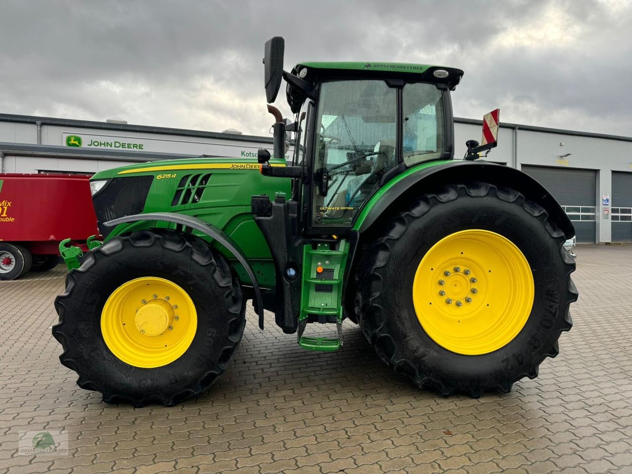 Traktor des Typs John Deere 6215R, Gebrauchtmaschine in Münchberg (Bild 8)