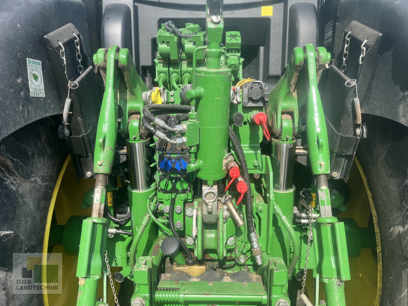 Traktor Türe ait John Deere 6215R, Gebrauchtmaschine içinde Langweid am Lech (resim 11)