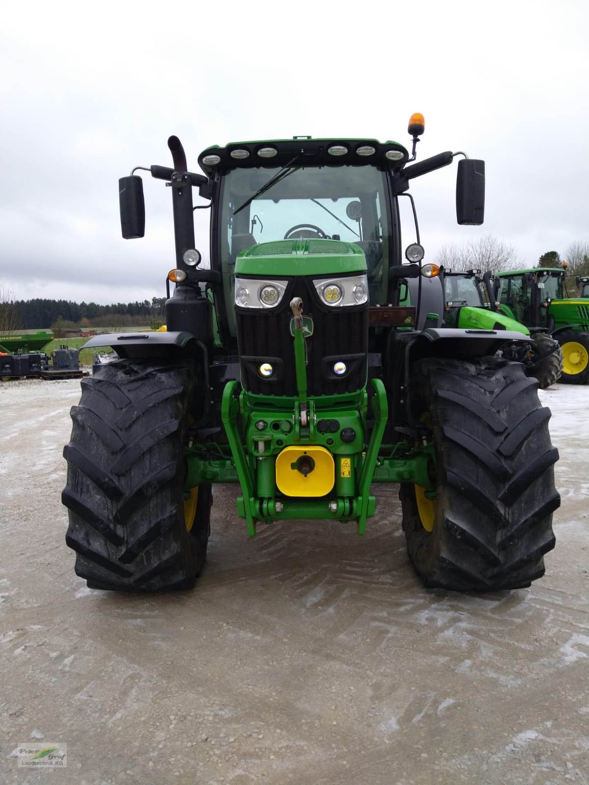 Traktor typu John Deere 6215R, Gebrauchtmaschine w Pegnitz-Bronn (Zdjęcie 3)