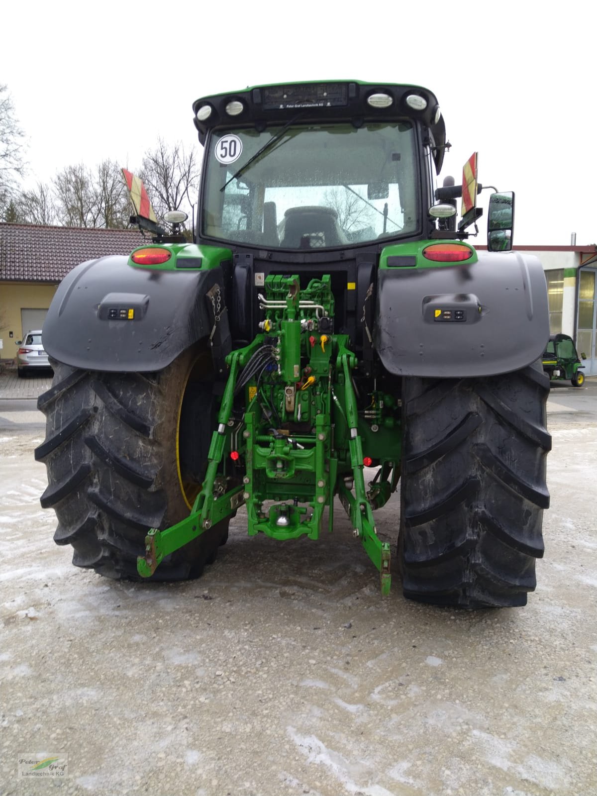 Traktor typu John Deere 6215R, Gebrauchtmaschine w Pegnitz-Bronn (Zdjęcie 8)