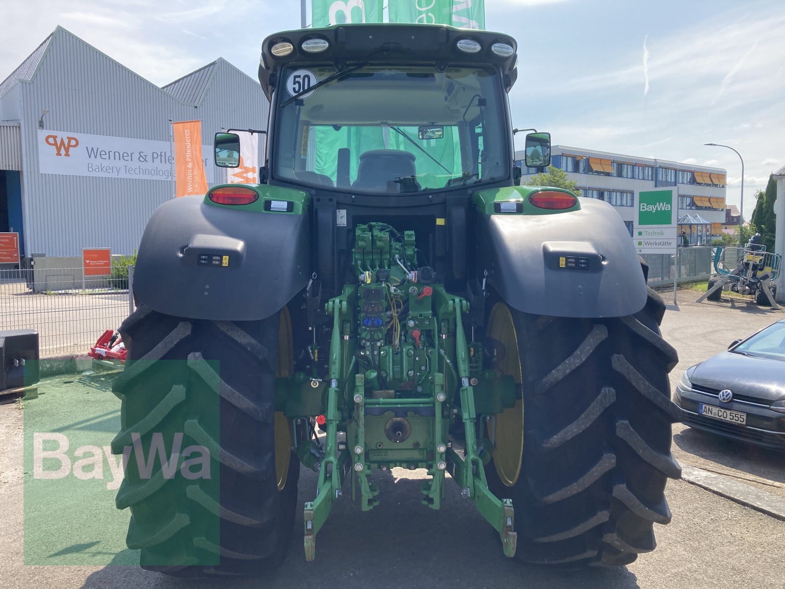 Traktor des Typs John Deere 6215R, Gebrauchtmaschine in Dinkelsbühl (Bild 8)