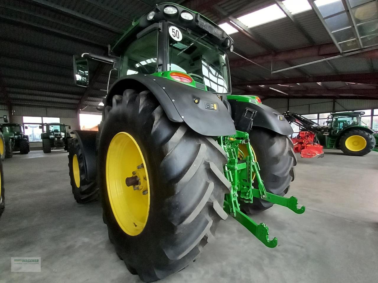 Traktor del tipo John Deere 6215R, Gebrauchtmaschine en Bad Wildungen - Wega (Imagen 2)