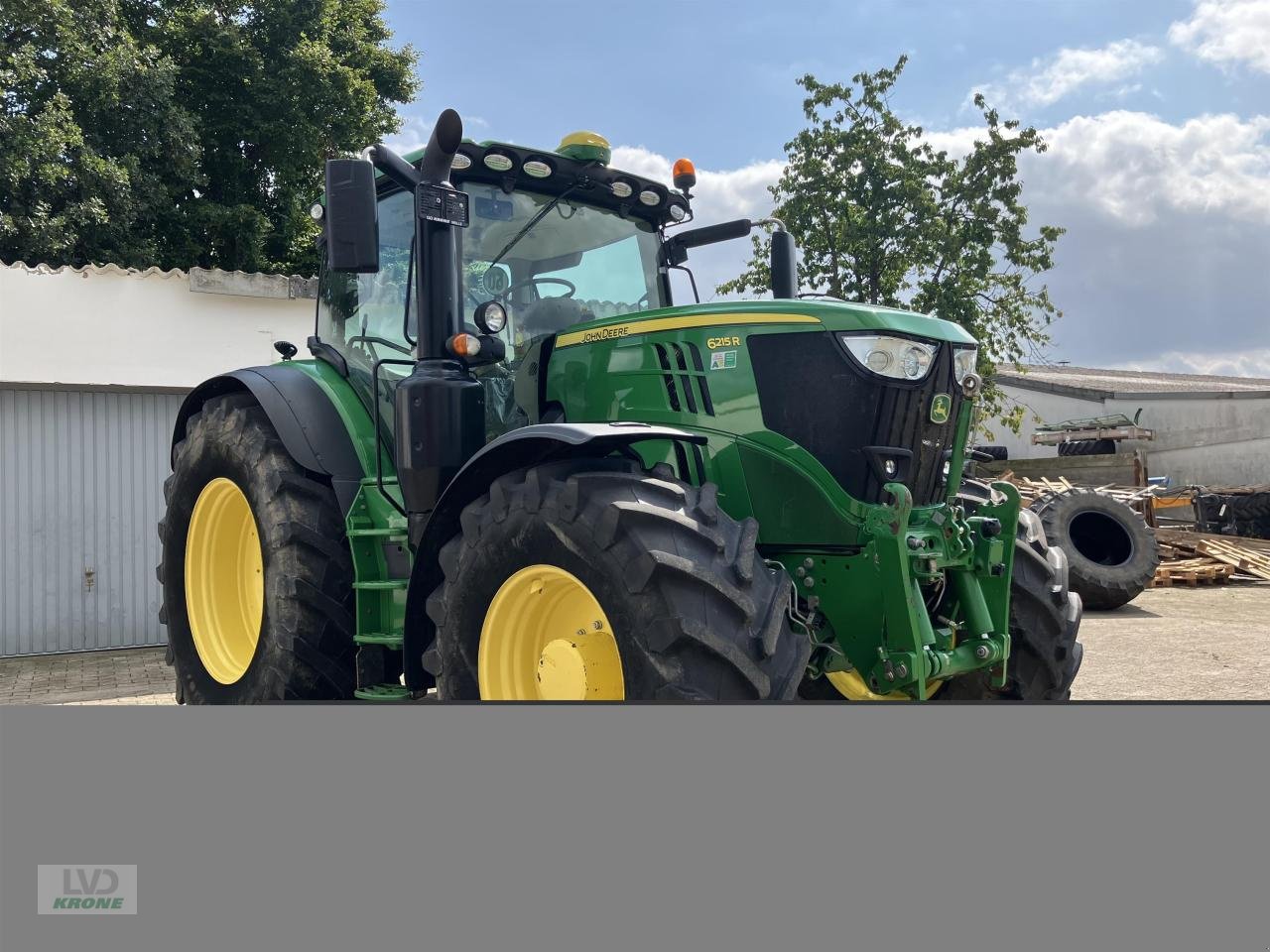 Traktor Türe ait John Deere 6215R, Gebrauchtmaschine içinde Spelle (resim 3)