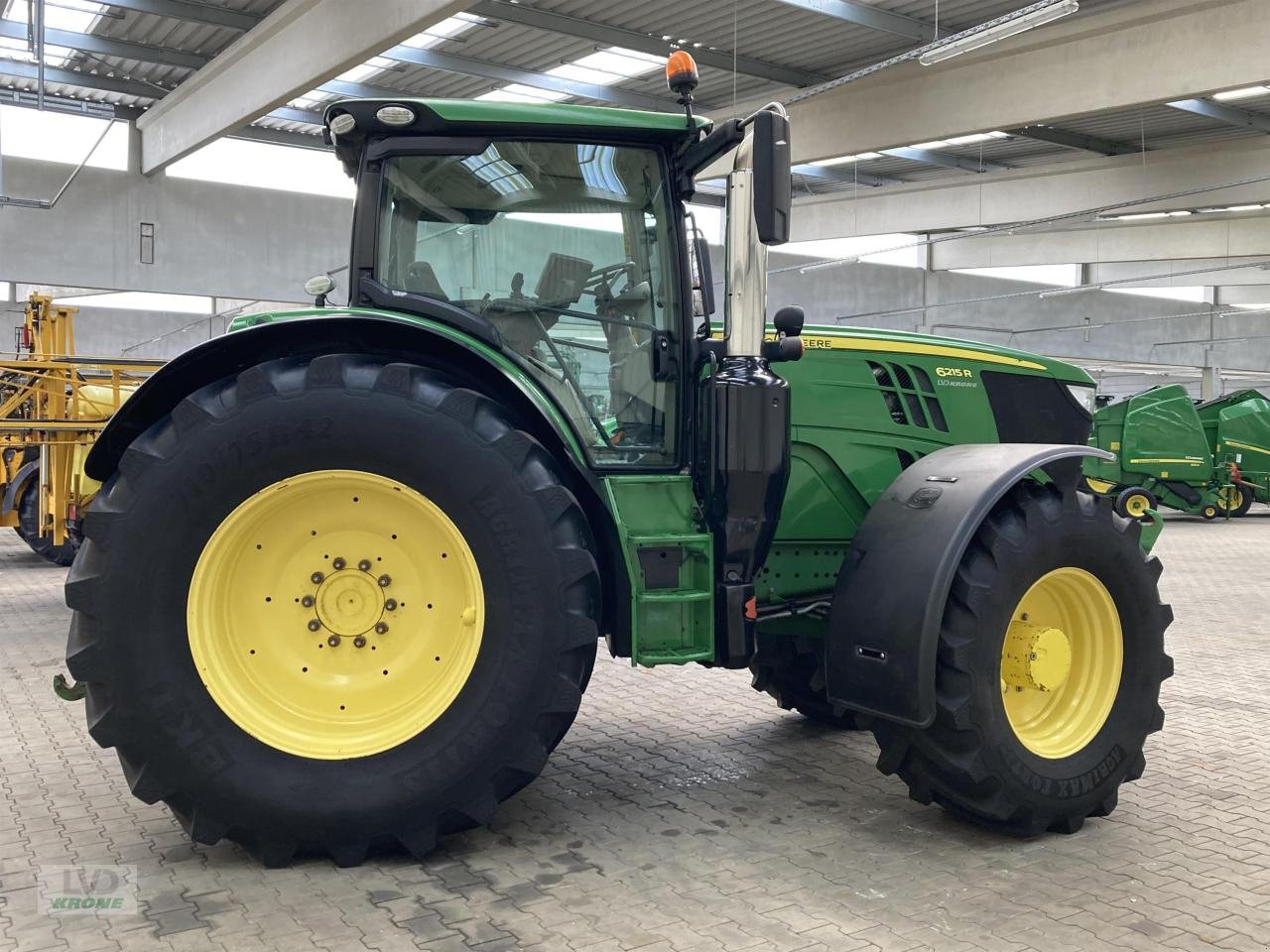 Traktor Türe ait John Deere 6215R, Gebrauchtmaschine içinde Spelle (resim 5)