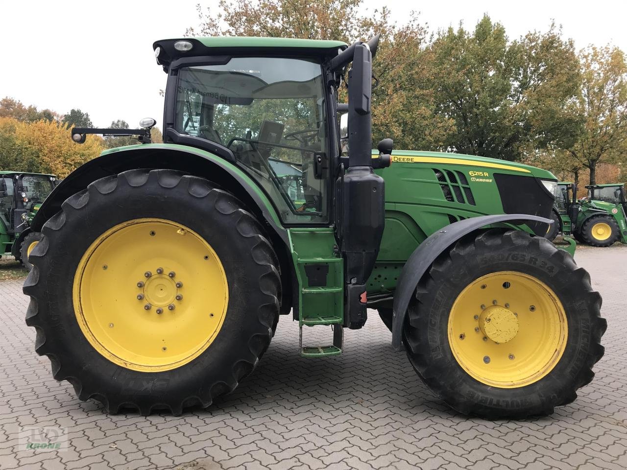 Traktor Türe ait John Deere 6215R, Gebrauchtmaschine içinde Alt-Mölln (resim 2)