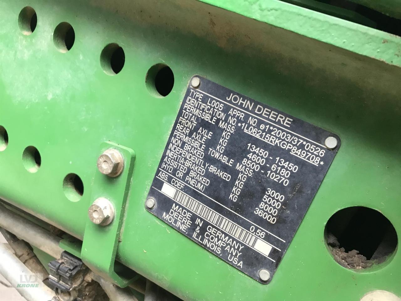 Traktor tip John Deere 6215R, Gebrauchtmaschine in Alt-Mölln (Poză 15)