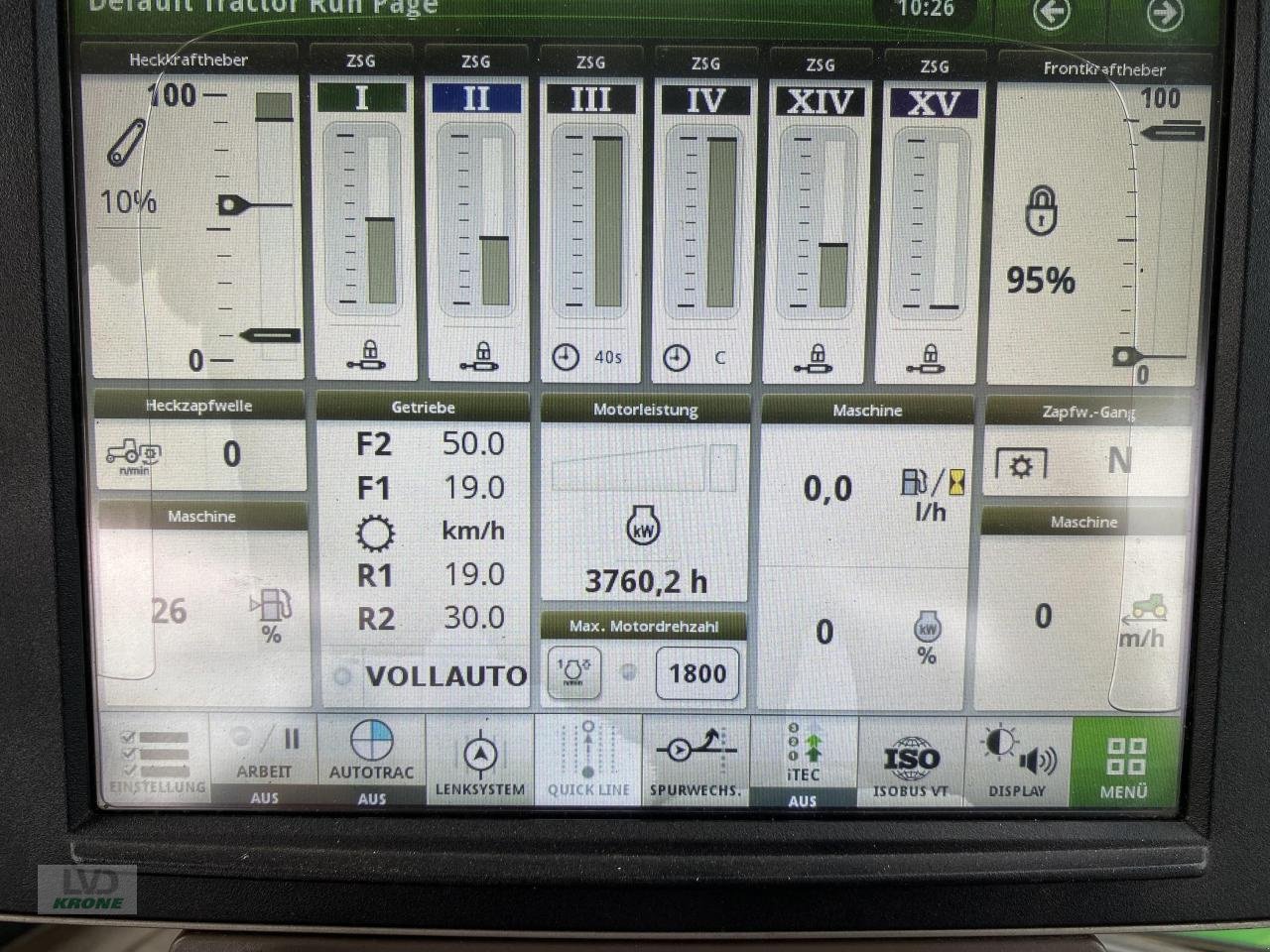 Traktor Türe ait John Deere 6215R, Gebrauchtmaschine içinde Spelle (resim 4)