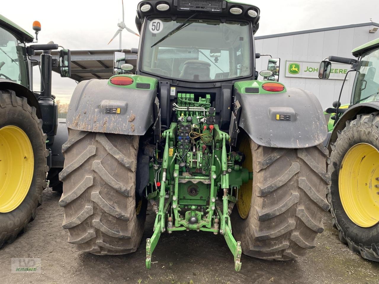 Traktor typu John Deere 6215R, Gebrauchtmaschine w Spelle (Zdjęcie 3)