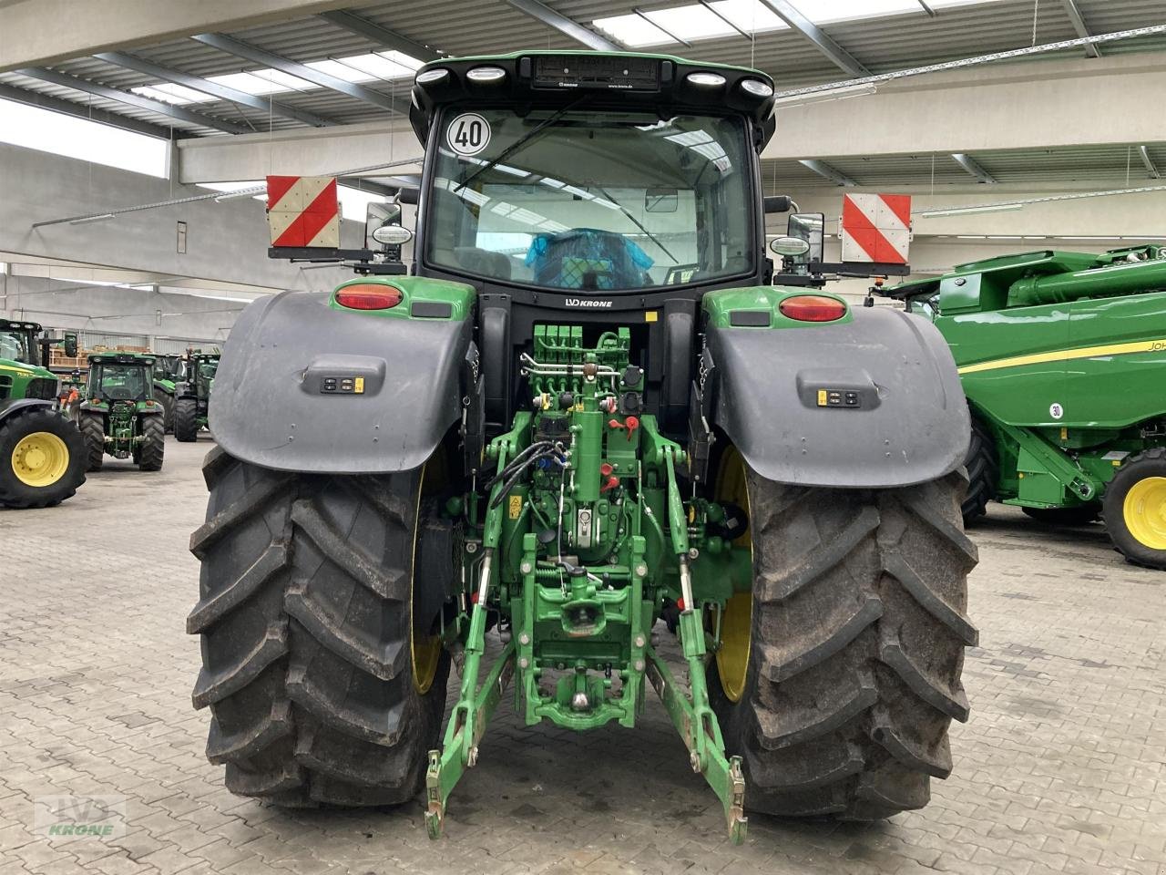 Traktor des Typs John Deere 6215R, Gebrauchtmaschine in Spelle (Bild 5)