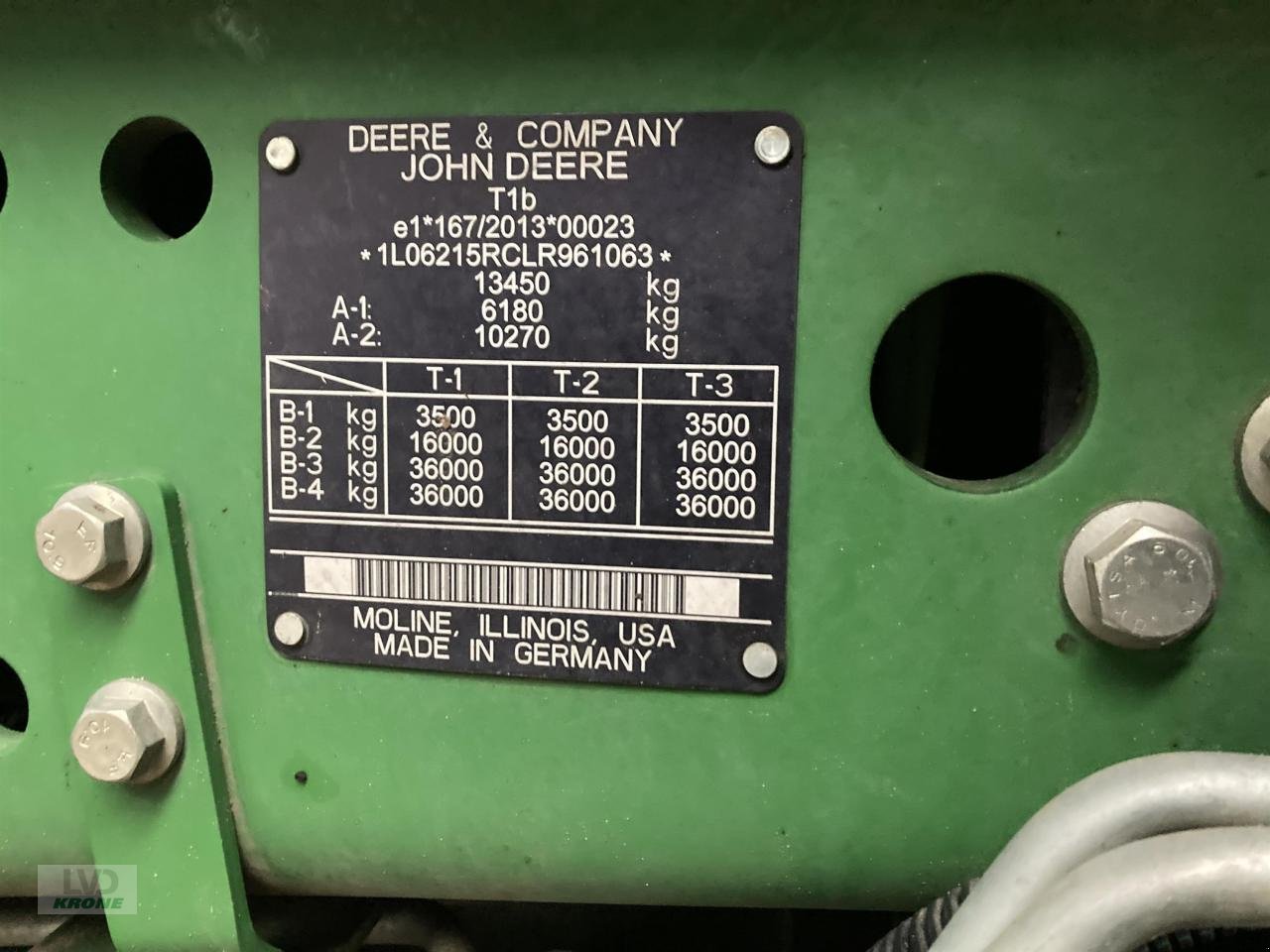 Traktor des Typs John Deere 6215R, Gebrauchtmaschine in Spelle (Bild 11)