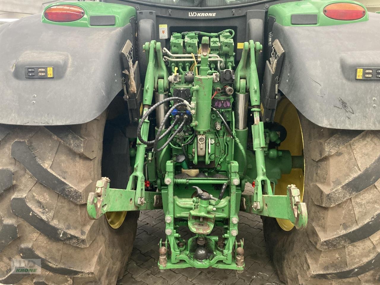 Traktor des Typs John Deere 6215R, Gebrauchtmaschine in Spelle (Bild 7)