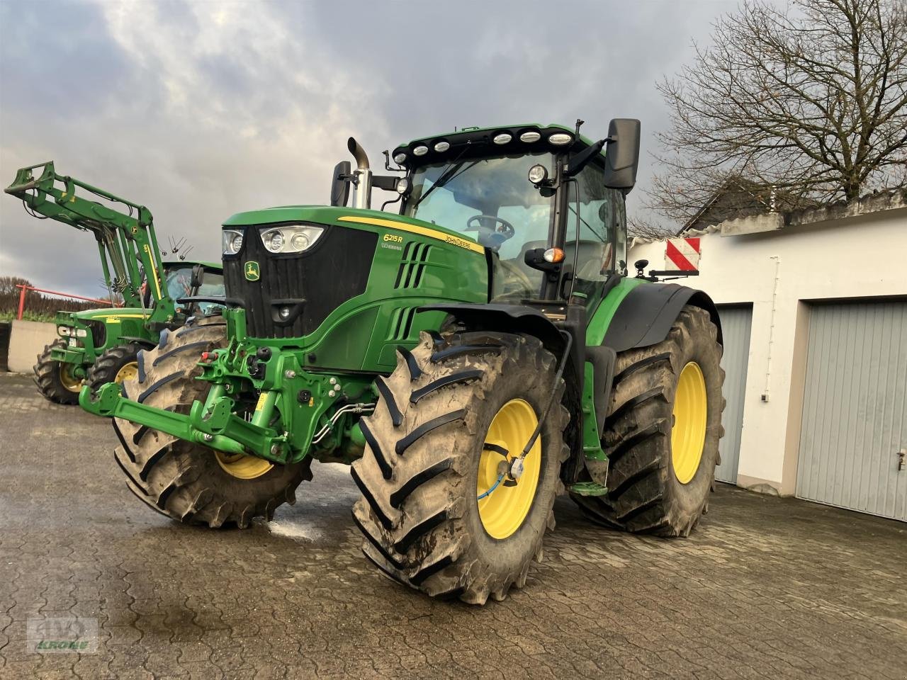 Traktor Türe ait John Deere 6215R, Gebrauchtmaschine içinde Spelle (resim 1)