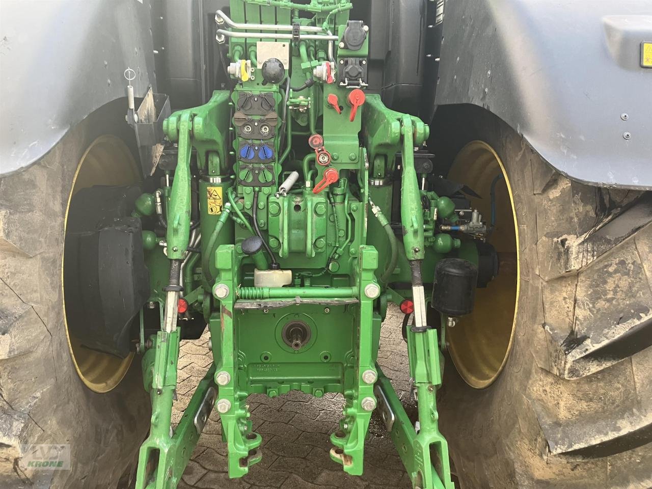 Traktor Türe ait John Deere 6215R, Gebrauchtmaschine içinde Spelle (resim 4)