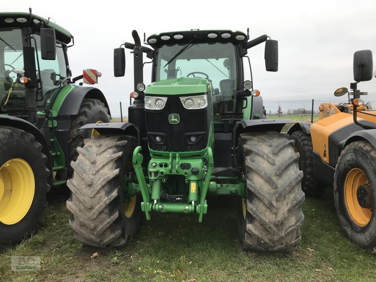 Traktor Türe ait John Deere 6215R, Gebrauchtmaschine içinde Alt-Mölln (resim 3)