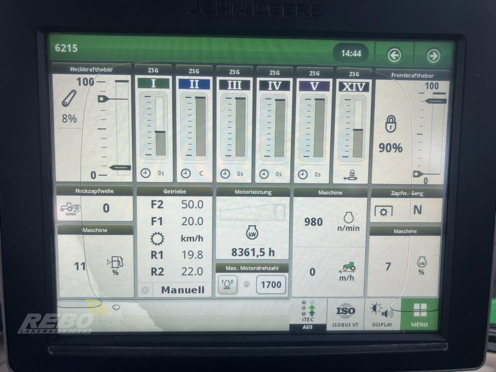 Traktor typu John Deere 6215R, Gebrauchtmaschine v Albersdorf (Obrázek 17)