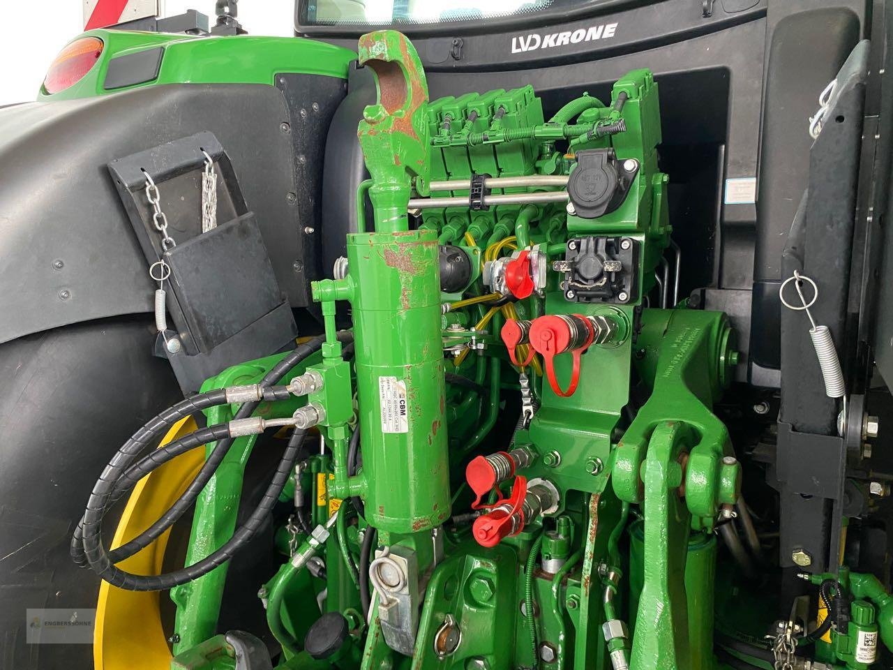 Traktor typu John Deere 6215R, Gebrauchtmaschine w Twist - Rühlerfeld (Zdjęcie 9)