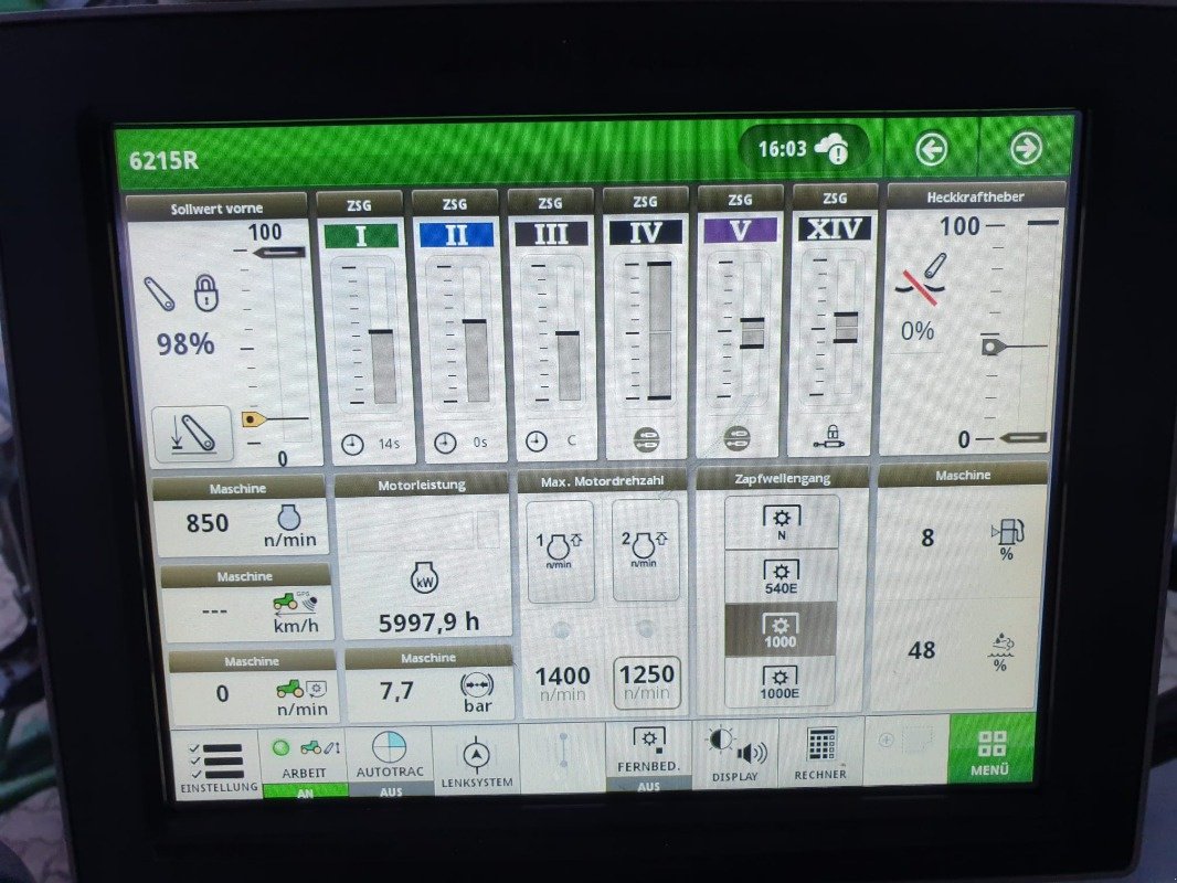 Traktor del tipo John Deere 6215R, Gebrauchtmaschine en Sittensen (Imagen 11)