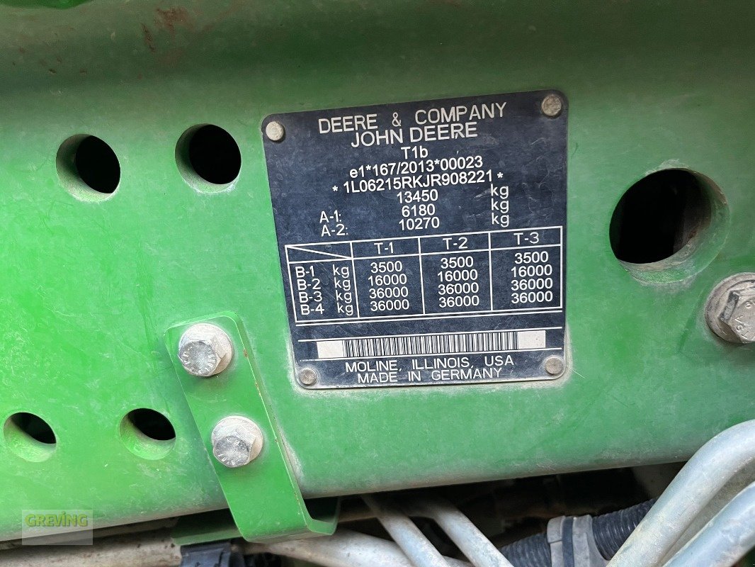 Traktor του τύπου John Deere 6215R, Gebrauchtmaschine σε Heiden (Φωτογραφία 15)