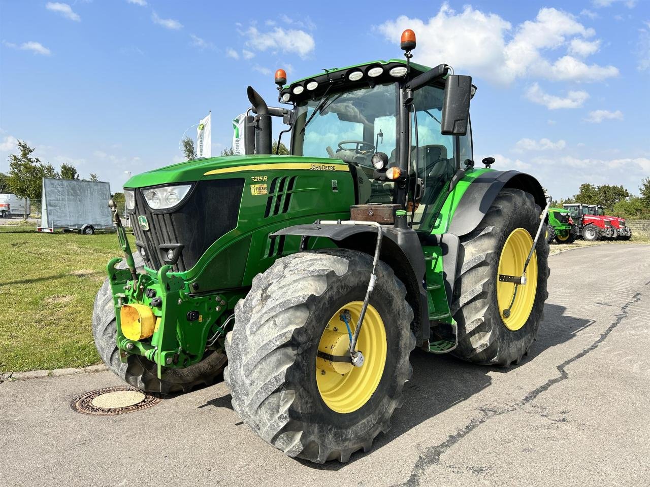 Traktor Türe ait John Deere 6215R, Gebrauchtmaschine içinde Zweibrücken (resim 2)