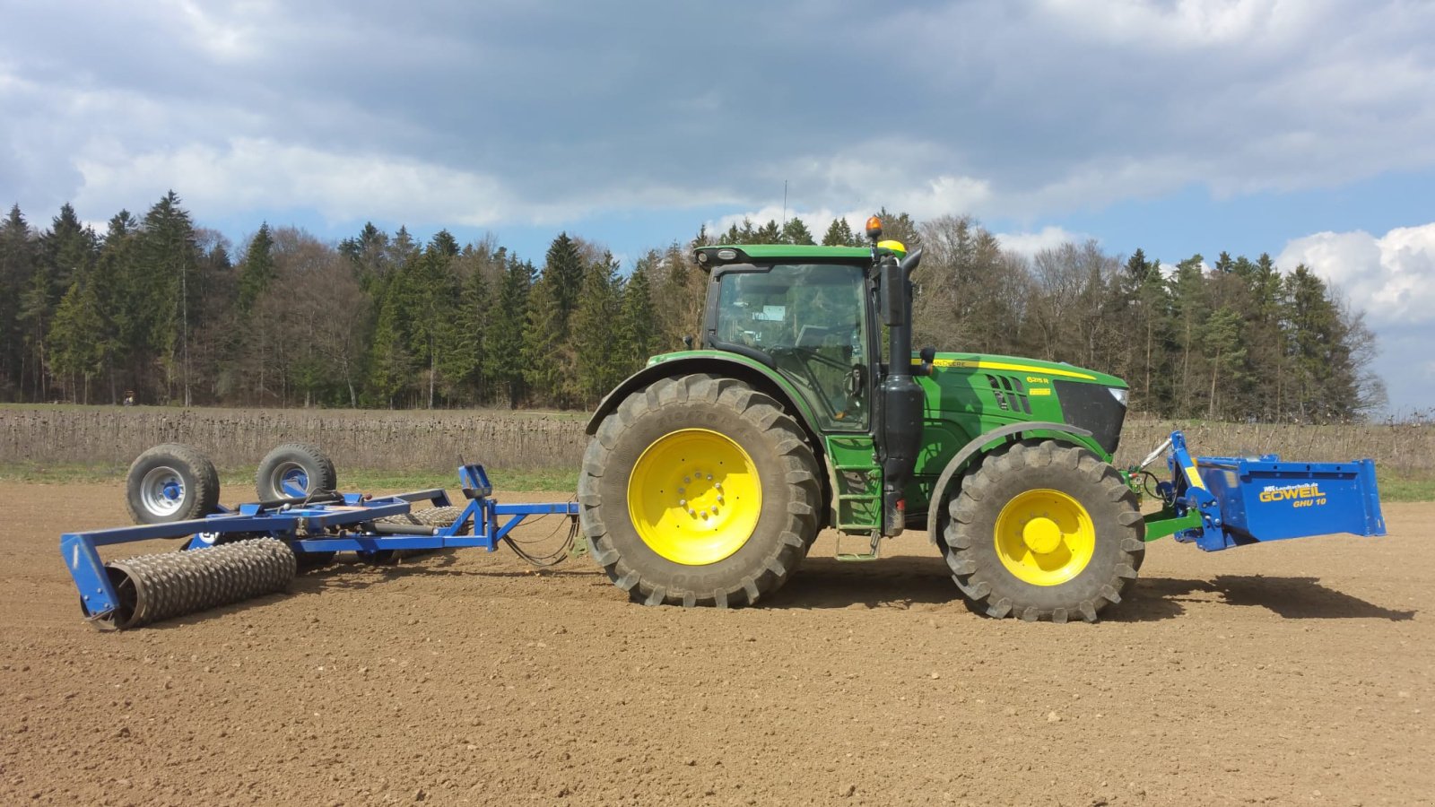 Traktor del tipo John Deere 6215R, Gebrauchtmaschine en Lauf an der Pegnitz (Imagen 1)