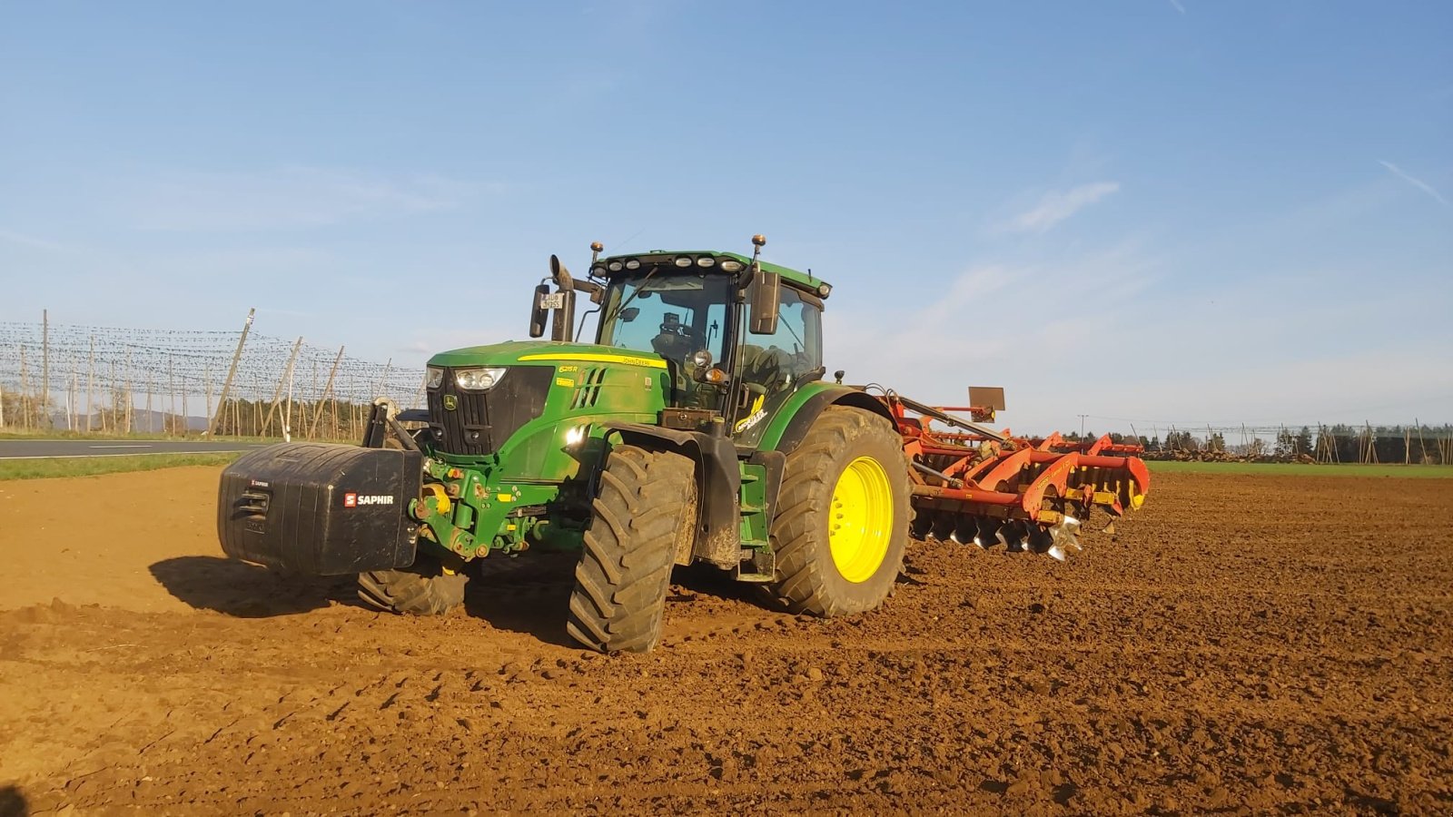 Traktor typu John Deere 6215R, Gebrauchtmaschine v Lauf an der Pegnitz (Obrázek 3)