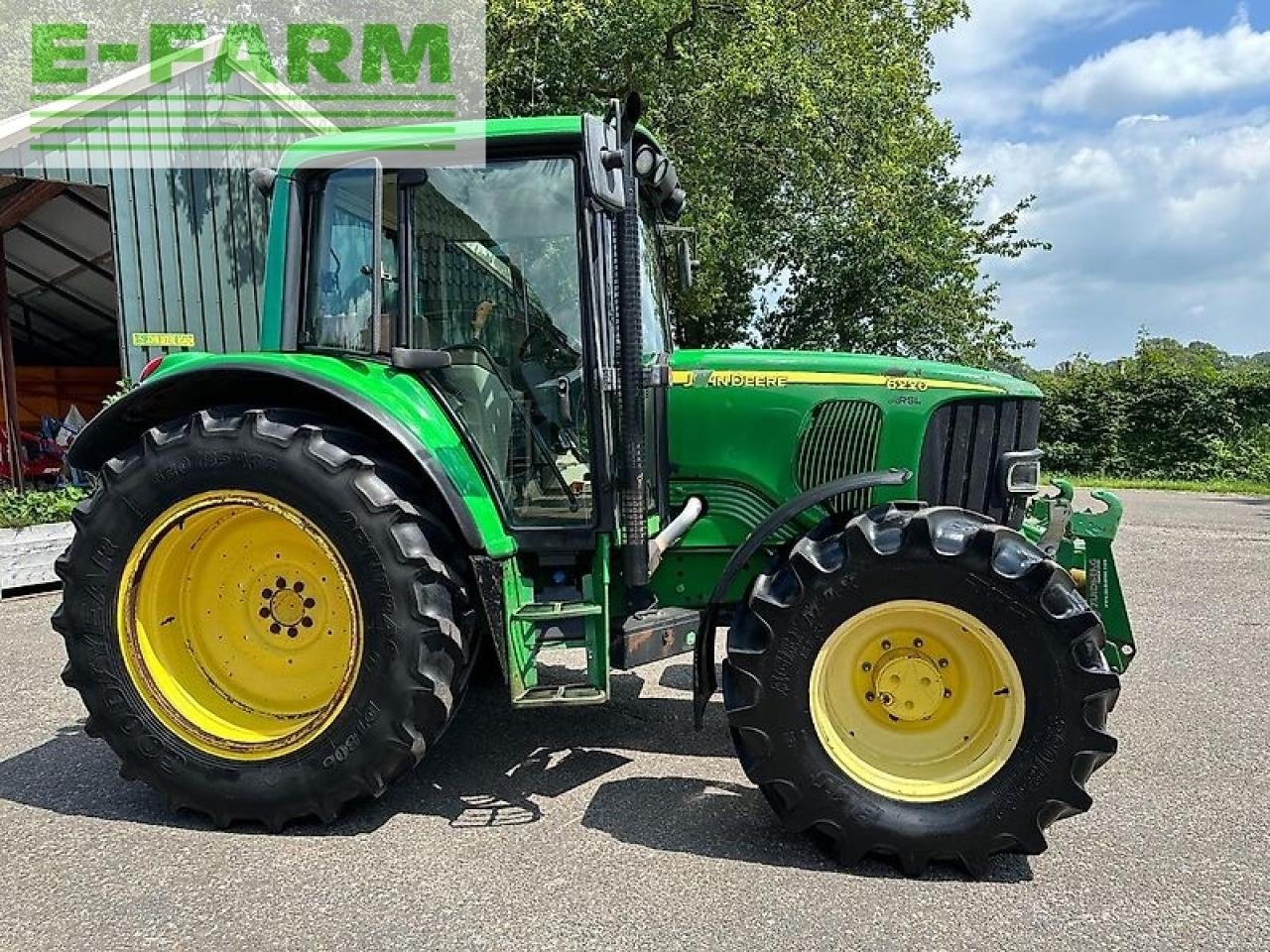 Traktor typu John Deere 6220 premium pq+ fronthef-pto, Gebrauchtmaschine w PS LEMELE (Zdjęcie 9)