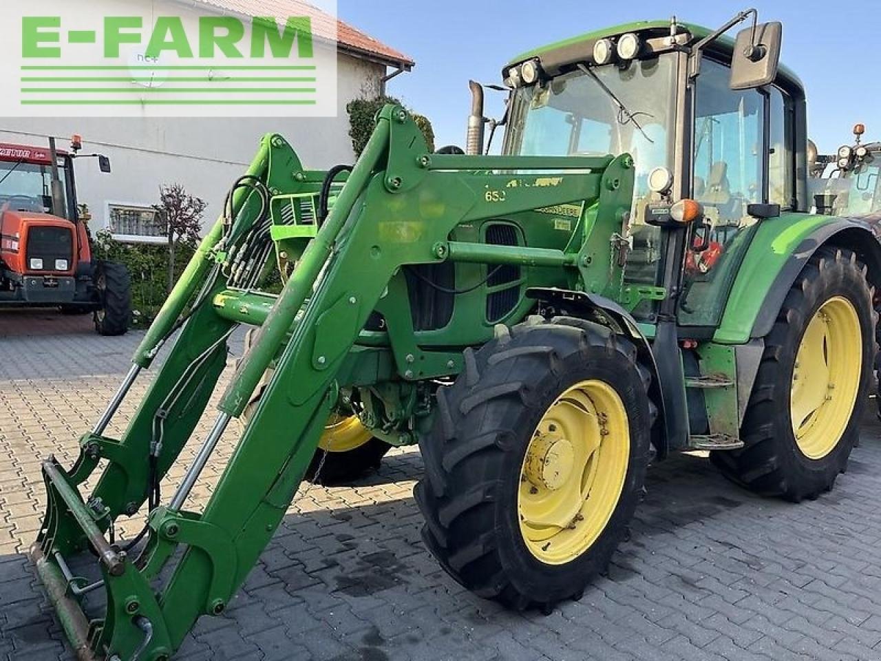 Traktor van het type John Deere 6230 premium tls + john deere 653, Gebrauchtmaschine in DAMAS?AWEK (Foto 1)