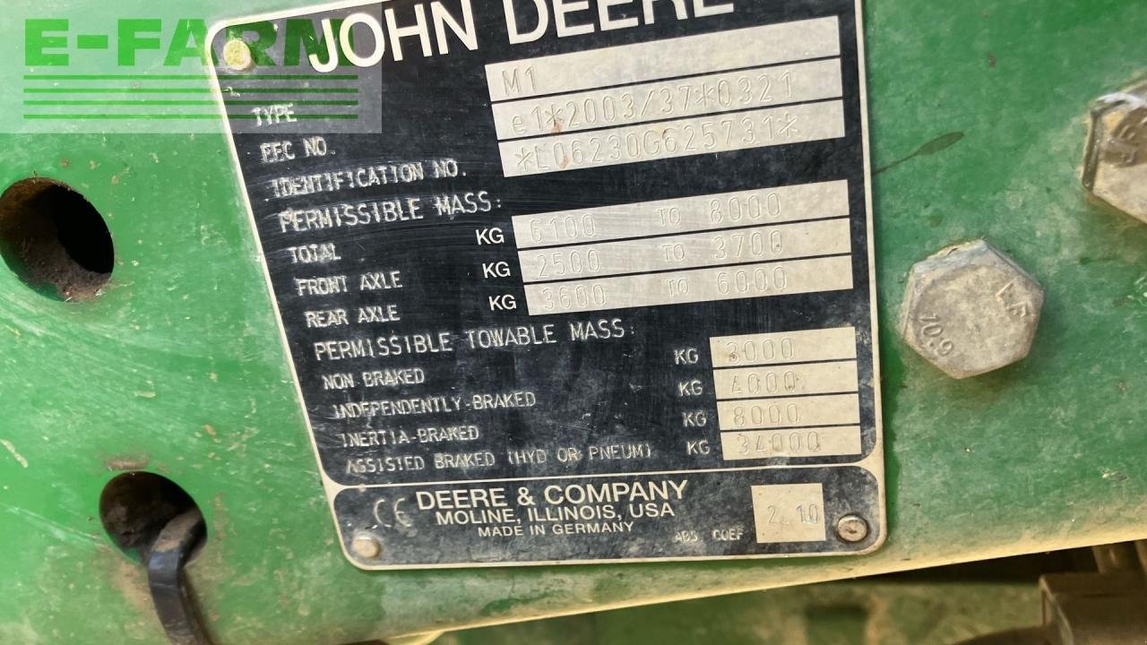 Traktor от тип John Deere 6230 Premium, Gebrauchtmaschine в REDLHAM (Снимка 13)