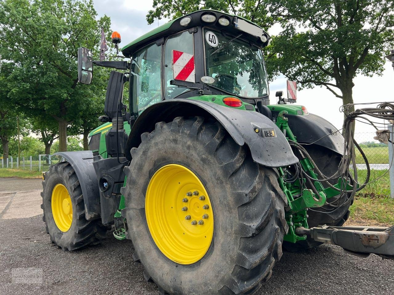 Traktor Türe ait John Deere 6230 R, Gebrauchtmaschine içinde Prenzlau (resim 3)