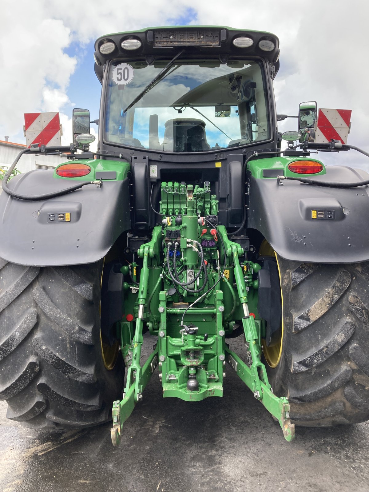 Traktor Türe ait John Deere 6230 R, Gebrauchtmaschine içinde Wülfershausen an der Saale (resim 5)