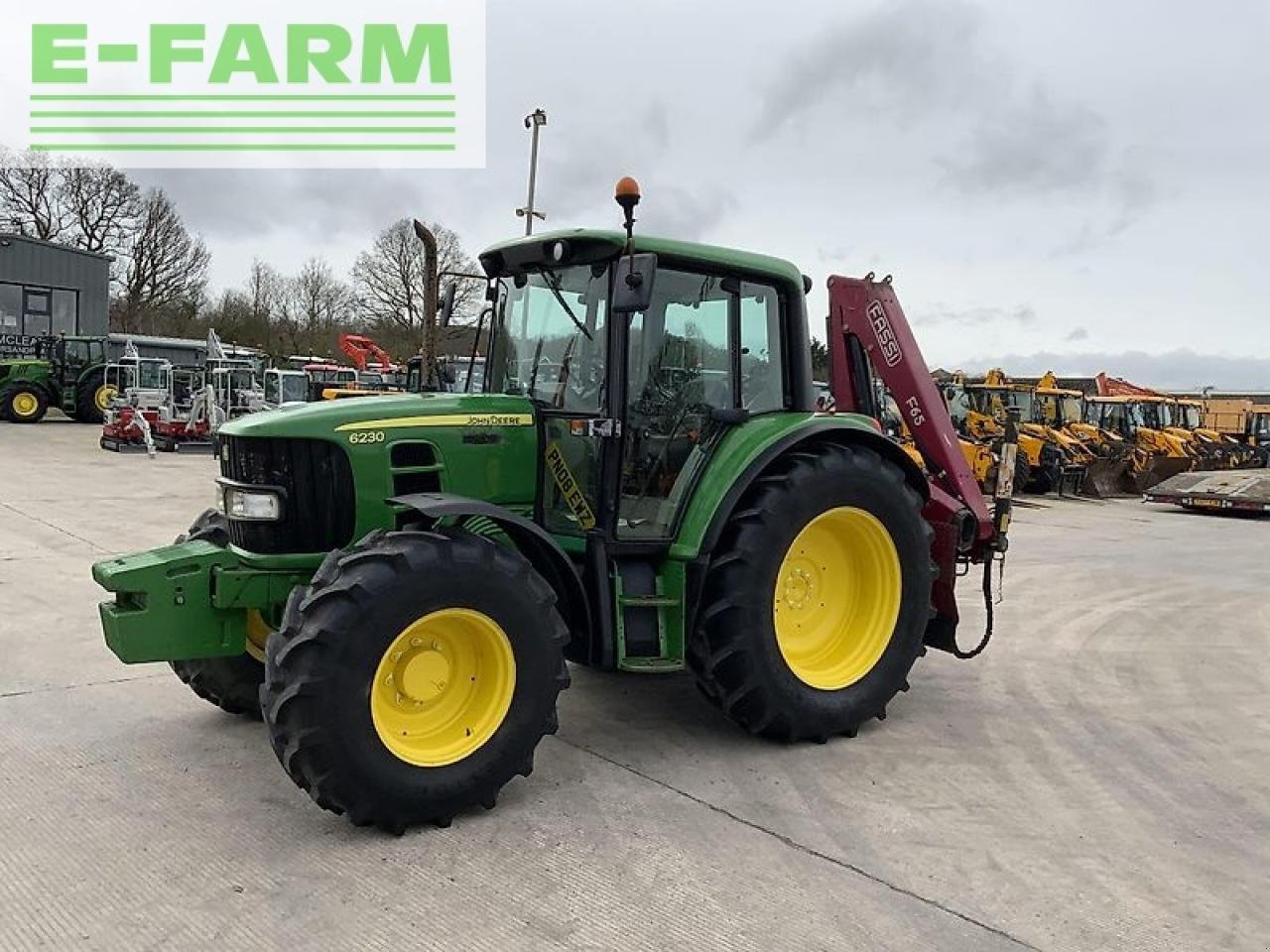 Traktor tipa John Deere 6230 tractor c/w fassi f65a.23 crane (st19132), Gebrauchtmaschine u SHAFTESBURY (Slika 5)