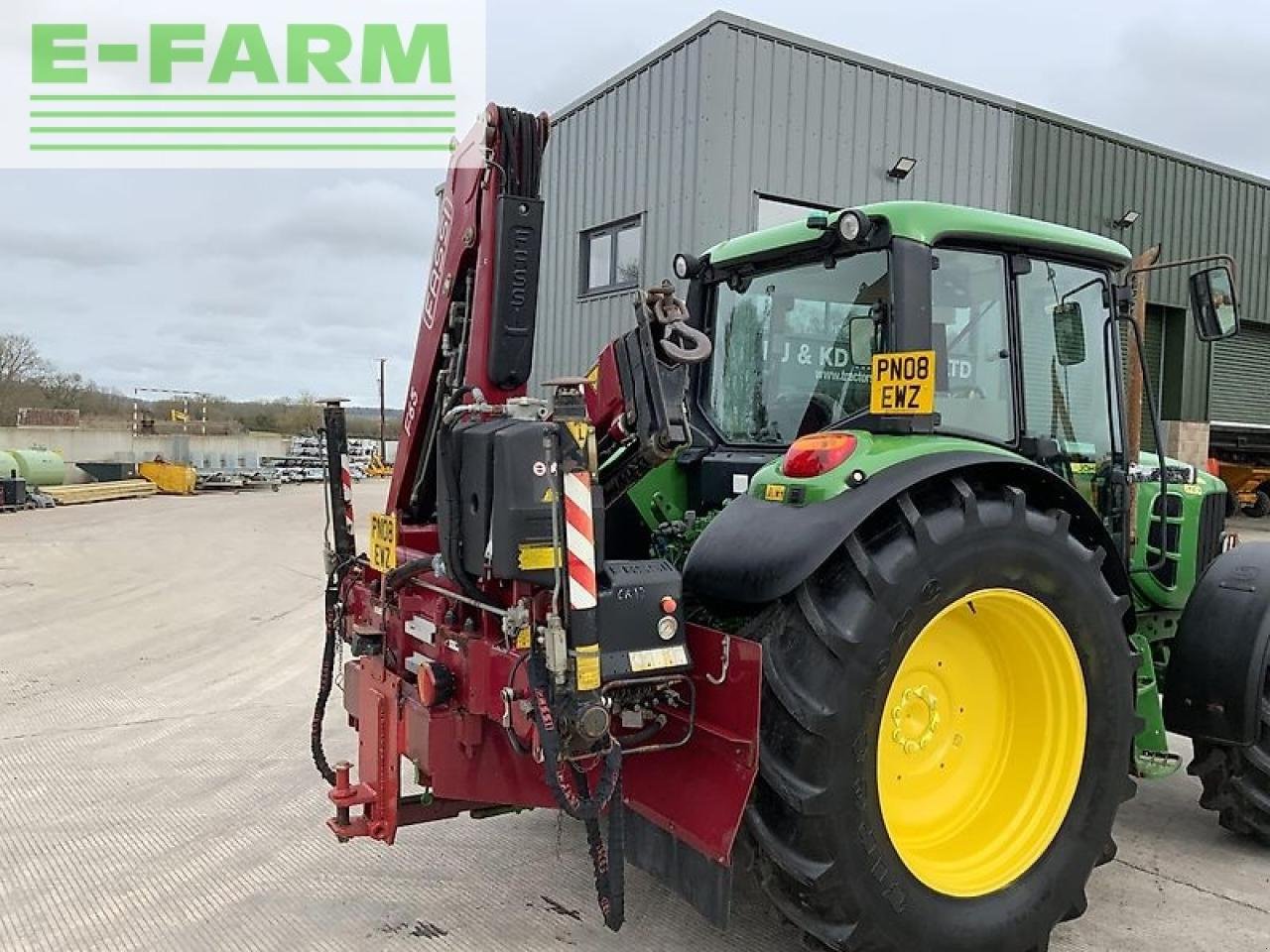 Traktor del tipo John Deere 6230 tractor c/w fassi f65a.23 crane (st19132), Gebrauchtmaschine en SHAFTESBURY (Imagen 16)