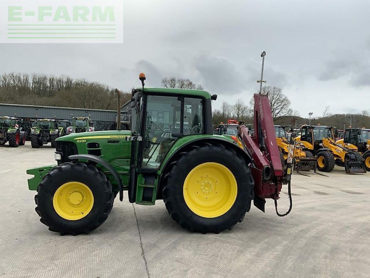 Traktor типа John Deere 6230 tractor c/w fassi f65a.23 crane (st19132), Gebrauchtmaschine в SHAFTESBURY (Фотография 7)