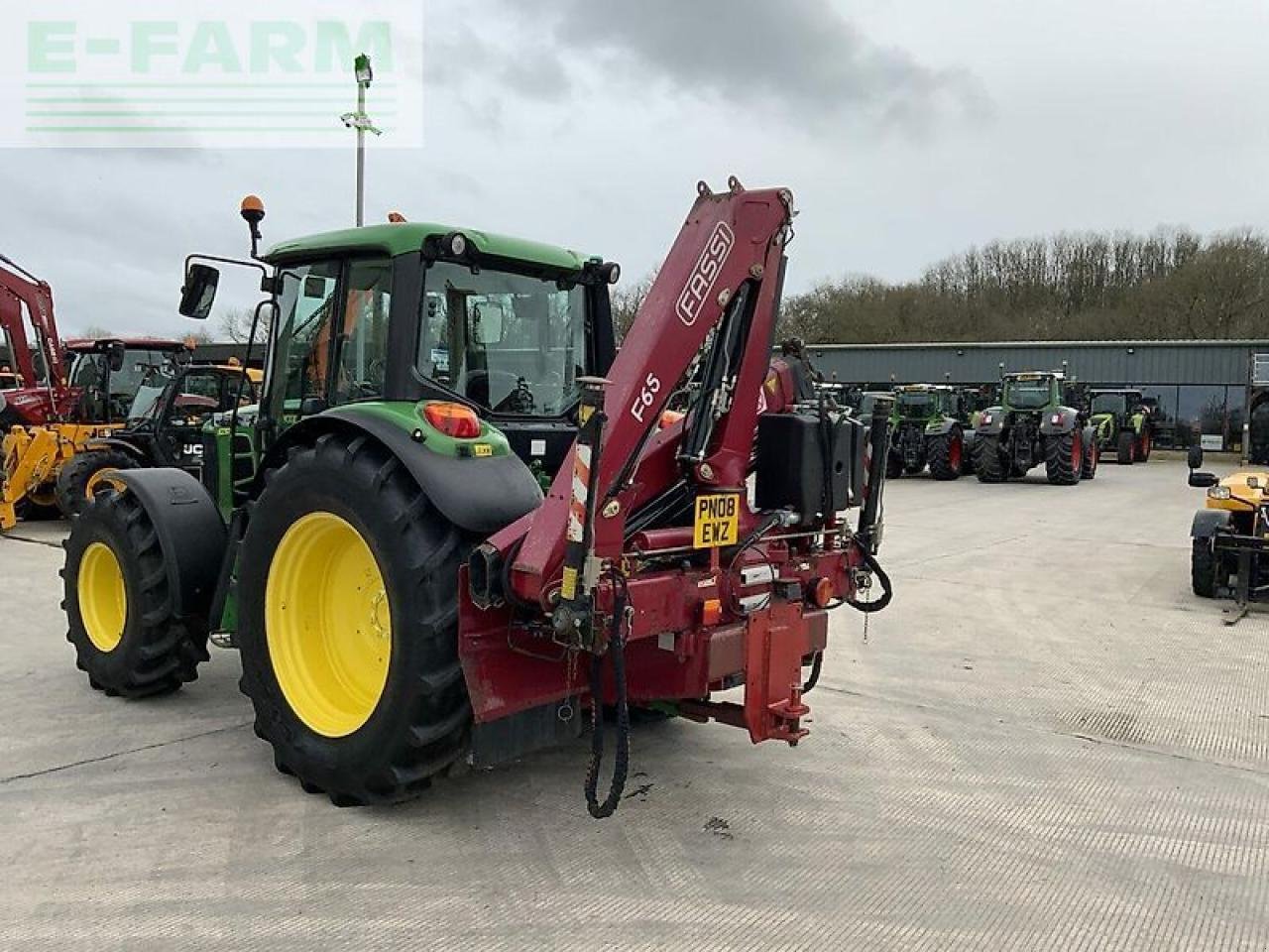 Traktor типа John Deere 6230 tractor c/w fassi f65a.23 crane (st19132), Gebrauchtmaschine в SHAFTESBURY (Фотография 8)