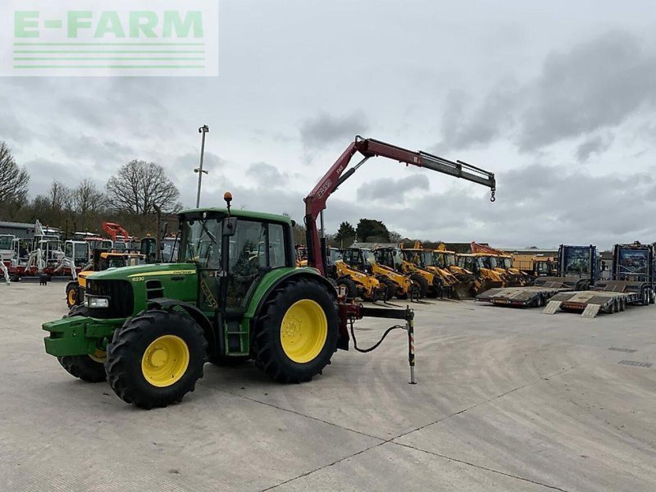 Traktor of the type John Deere 6230 tractor c/w fassi f65a.23 crane (st19132), Gebrauchtmaschine in SHAFTESBURY (Picture 3)